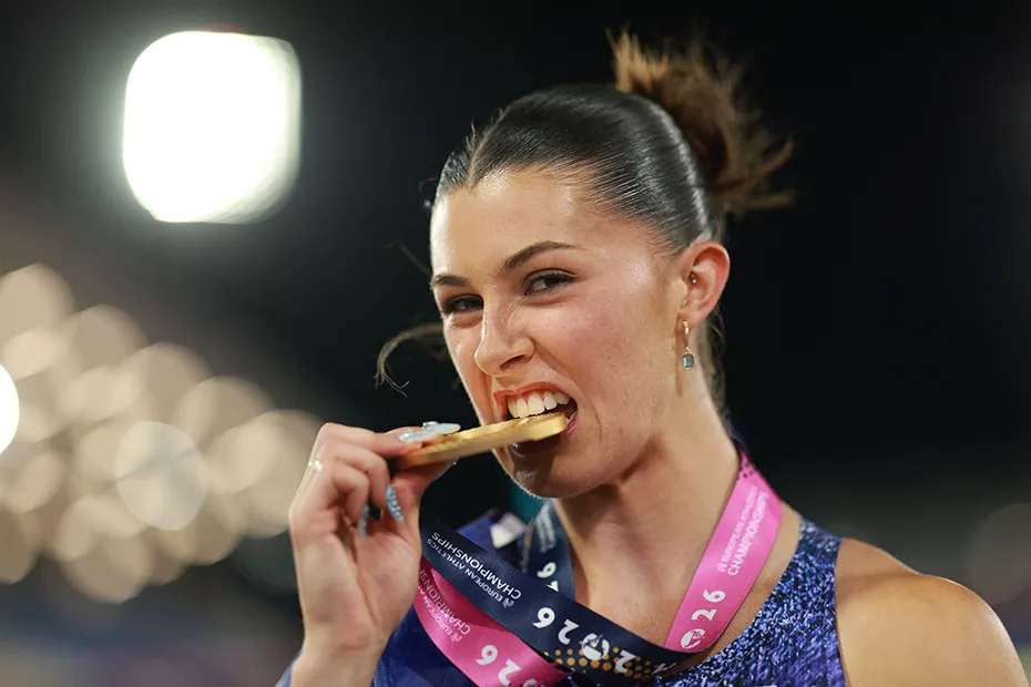 Medal and metal edges stay sharp after cleanup — after editing