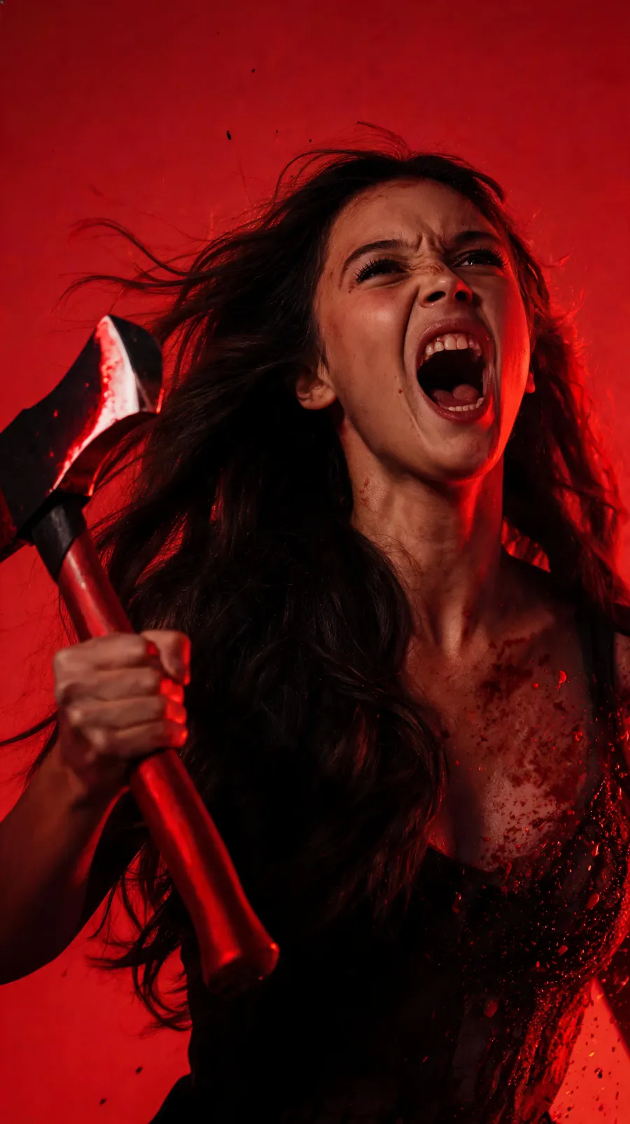 Lizzie Borden 主题的阴郁电影感人像